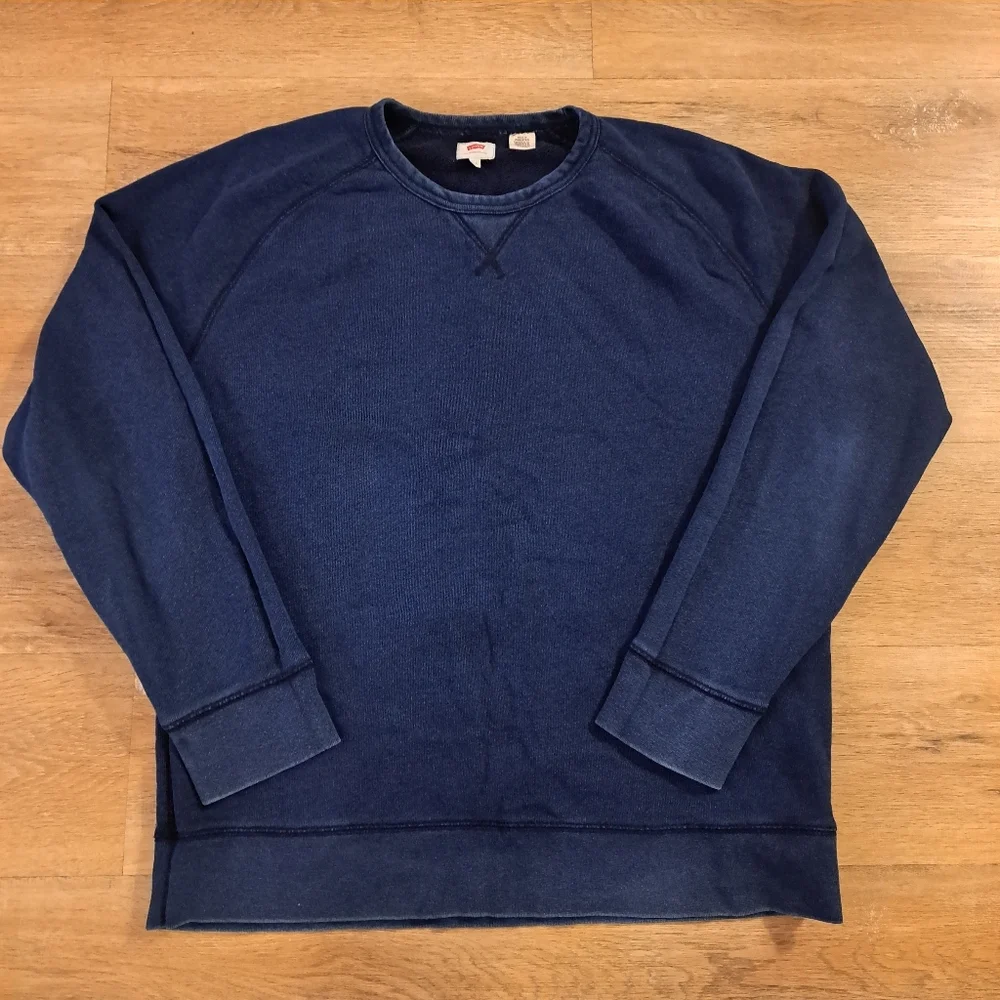 Levi's Red Tab Casual Crewneck Jeanlike Style Shirt Sweatshirt Men's Size Large